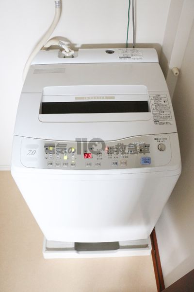 設置の依頼をされた洗濯機のイメージ