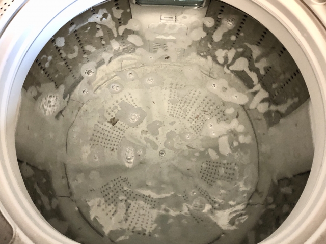 洗濯槽の掃除 画像