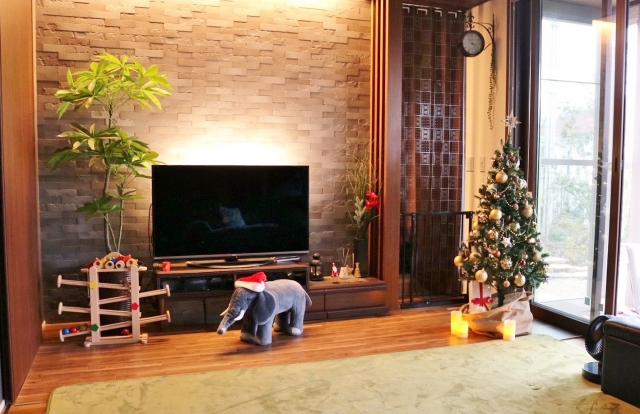 コーブ照明を用いた部屋