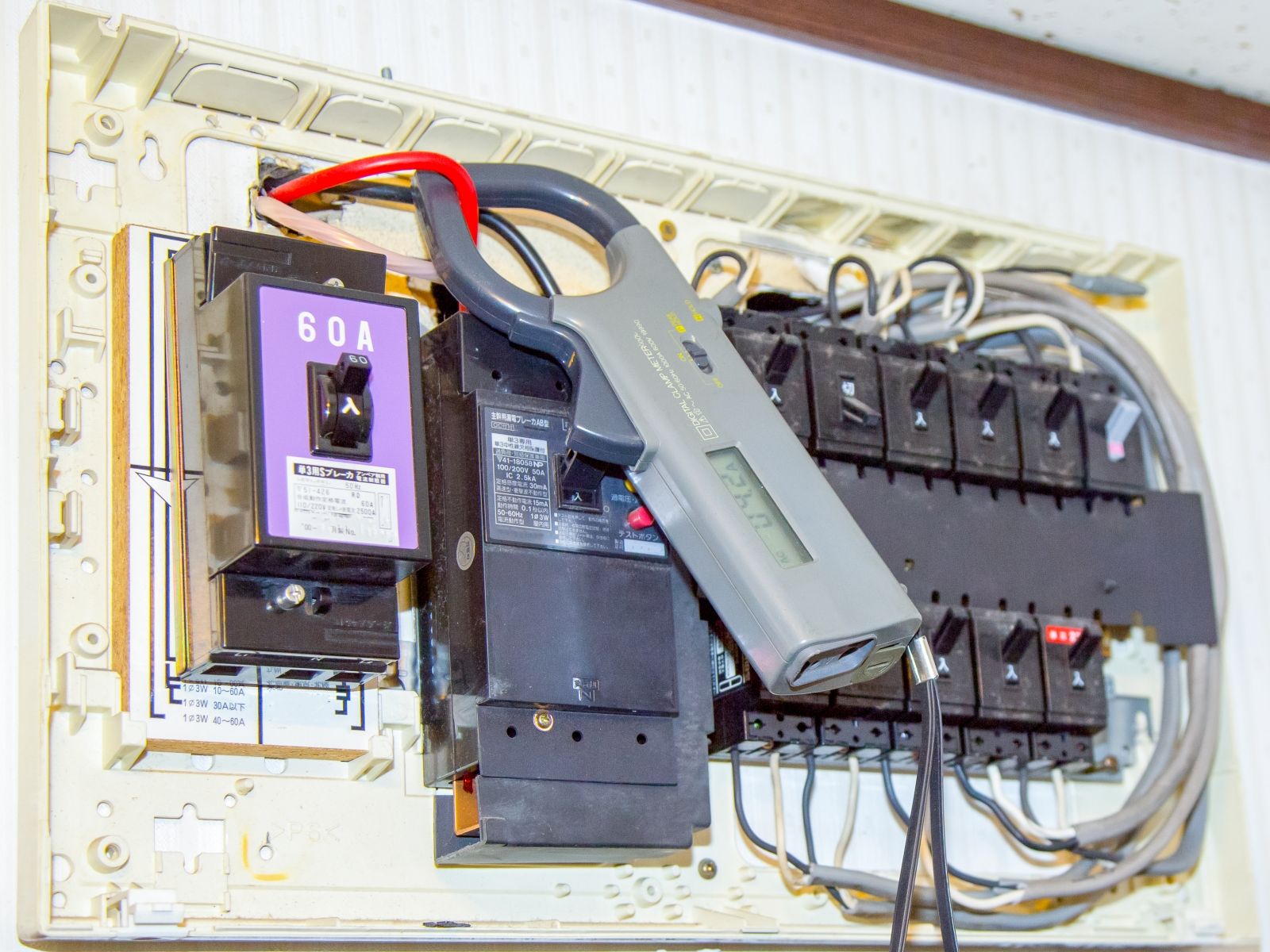 テンパール工業 単3中性線欠相保護付漏電遮断器 OC付 30A 30mA リード線付 U5301EC3030V - 2