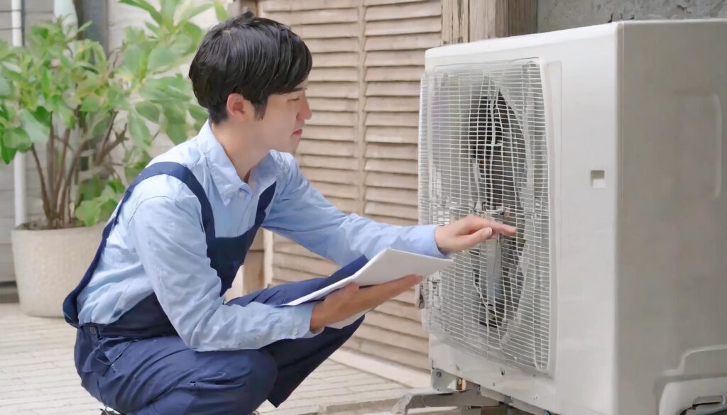 暖房・冷房が効かない場合の室外機チェック