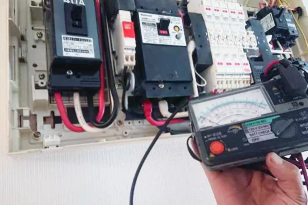 漏電ブレーカーの計測