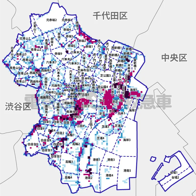 豪雨･浸水被害予想図